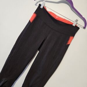 Clearance! Old Navy Black Capris with Red Accents